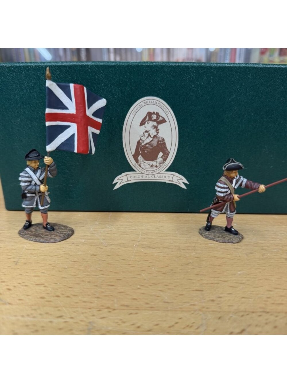 Frontline Figures CC27 Colonial Classics Militiaman Flag & NCO 1997 Boxed